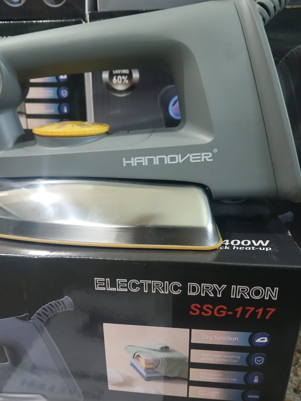 Germany Lot Hannover Brand Dry Iron 400watt